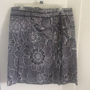 A. Byer Skirts - A.BEYER BLACK & WHITE COTTON SKIRT A. Byer Skirts - A.BEYER BLACK & WHITE COTTON SKIRT